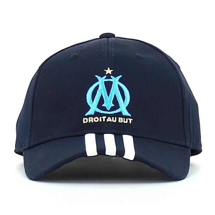 Casquette olympique de marseille - blanche - (Prix en fcfa)