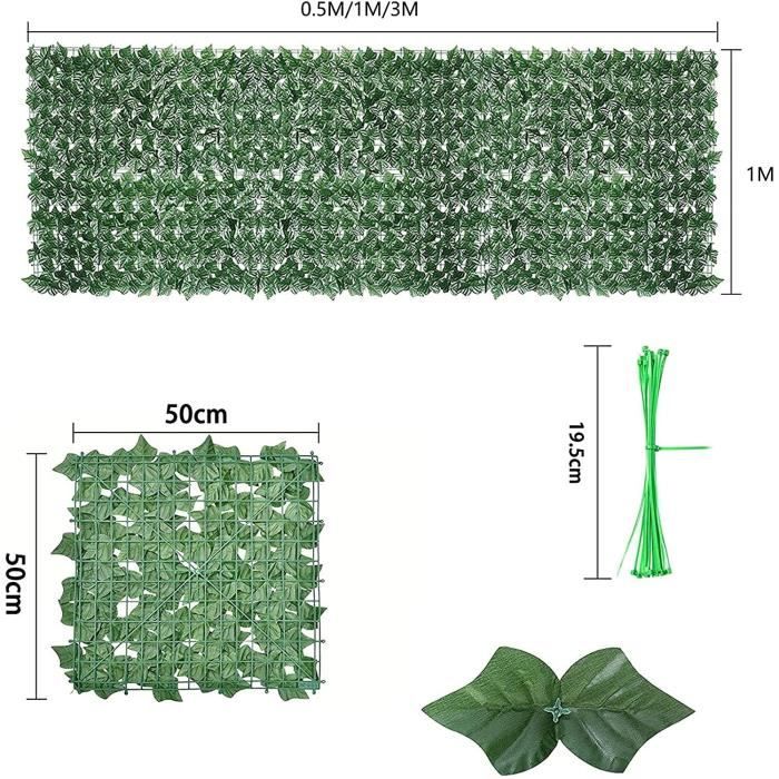 Rouleau de papier de lierre artificiel vert pour protéger la vie privée Rouleau de papier de lierre artificiel vert pour protéger la vie privée