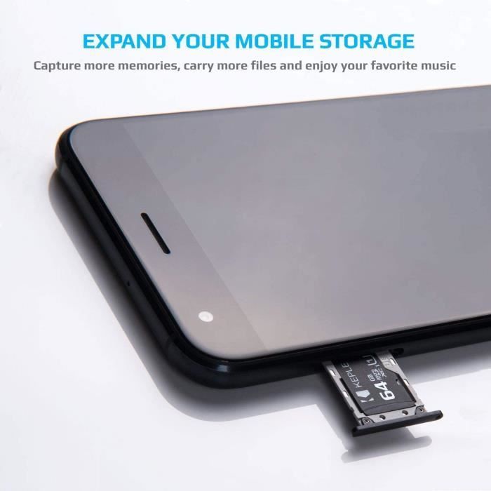 Keple Carte Micro SD 32Go | 32GB MicroSD Classe 10 Compatible avec Nintendo  Switch Mobile | 32 Go GB G