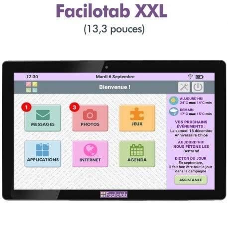 pack Facilotab XXL Tablette simplifiée 13,31