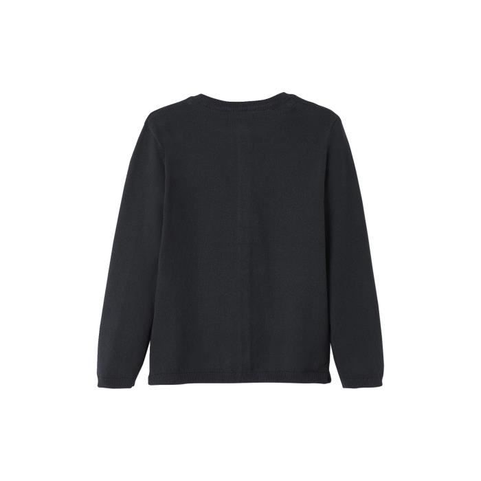 VERTBAUDET Gilet Basics fille noir Noir Cdiscount Pr t Porter