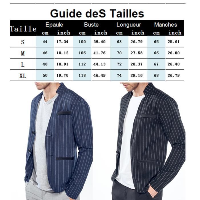 veste homme de Marque Rayure veste mode decontracte veste slim Nouveau style Printemps costume Vetement Masculin Noir