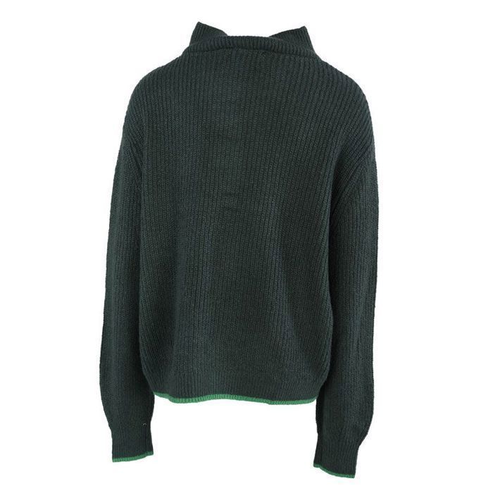 Pull Ancien Old Navy – Bleu Marine/vert – Col Rond – Taille XL – Occasion Très Bon état
