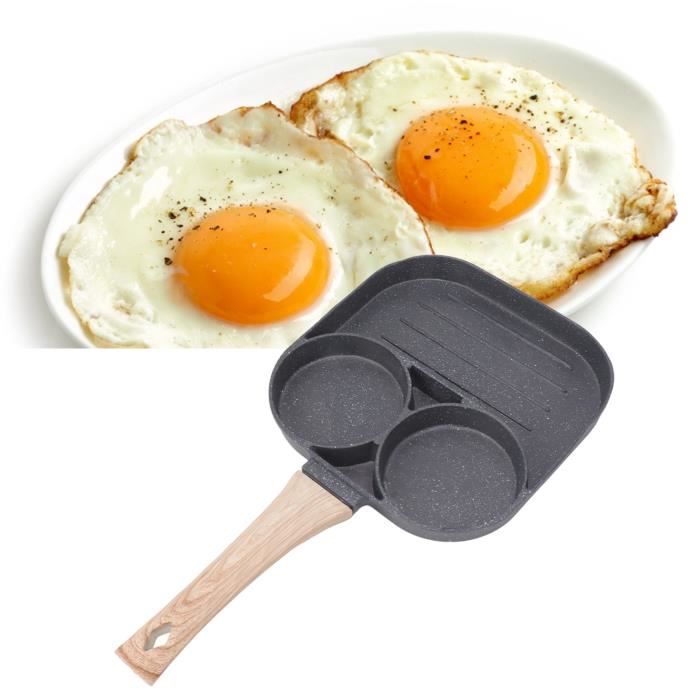 Poêle À Œufs Au Plat, Pancake - En Aluminium Antiadhésif - Pour Petit