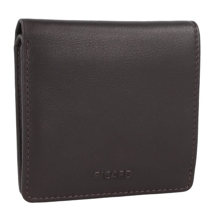 Porte-monnaie PICARD Brooklyn Cuir Homme Cafe cm