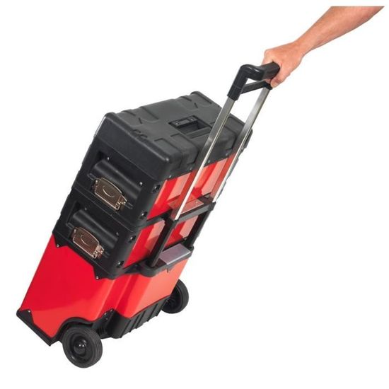 Servante mobile pour atelier - 7 tiroirs 293 outils KS TOOLS