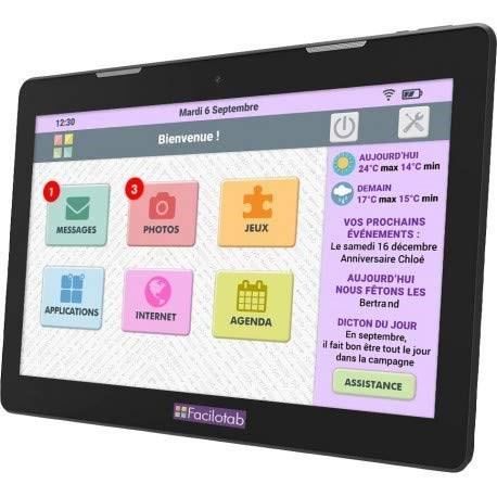 pack Facilotab XXL Tablette simplifiée 13,32