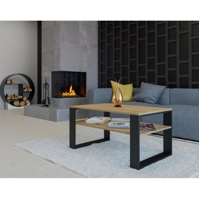 ADGO Table Basse Moderne - Profondeur : 58 Cm - Largeur