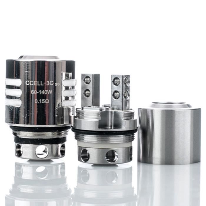 Genuine Vaporesso Giant Dual Tank with RTA Deck cCELL-3C SS Ceramic ...