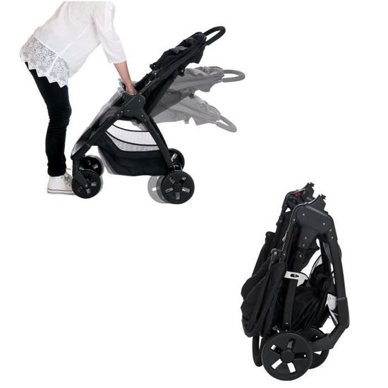 poussette duo safety first