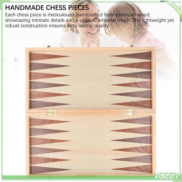 JEU DÉCHECS 3 en 1 Echecs en Bois Échecs Dames Jacquet Pliable Portable Ens EUR 50,00 - FR JEU DÉCHECS 3 en 1 Echecs en Bois Échecs Dames Jacquet Pliable Portable Ens EUR 50,00 - FR