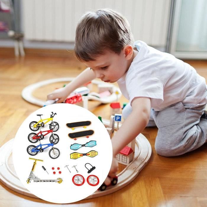 Bmx Toy Finger Skateboard Advent Calendar, Mini Set Finger Skateboards For Kids Party Favors For Kids Gifts For Ages 6 And Up Finger Toys
