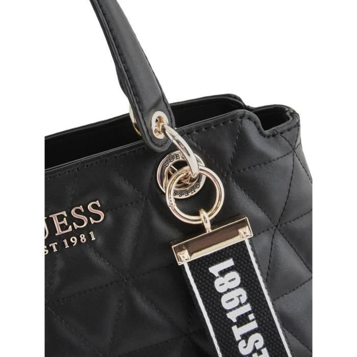 Sac a main Guess Laiken VG740705 Noir Noir Noir Cdiscount Bagagerie Maroquinerie