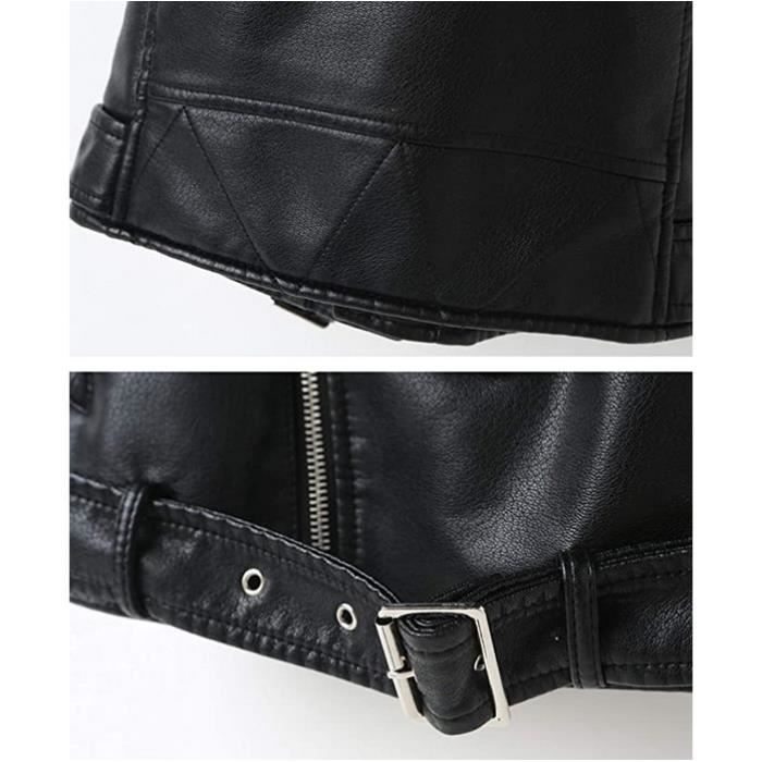 Blouson motard 2025 garçon