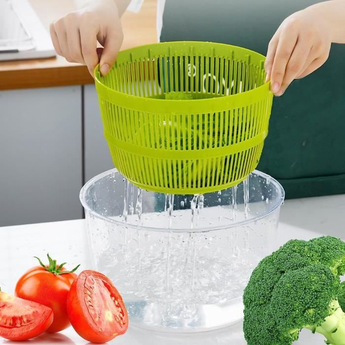 Essoreuse salade manuelle 5 litres pour professionnels - Dynamic l