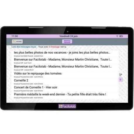 Facilotab XXL 13,3 pouces 64 Go Noir4