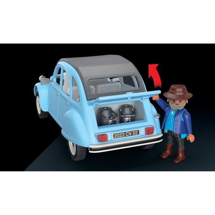 72097 - Playmobil Citroën 2 CV décapotable Playmobil : King Jouet France, Playmobil Playmobil