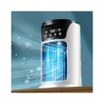 Climatiseur portable,humidificateur,ventilateur avec éclairage d'ambiance,refroidisseur USB et climatisation,le tout dans un seul ap