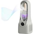 1 Rafraîchisseur d'air mobile, ventilateur sans pales 6 vitesses, humidificateur 150 ml, usage bureau/chambre
