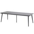 Table Hartman en Aluminium et HPL SOPHIE Studio HPL 240X100 - Anthracite-0