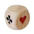 CARTAMUNDI Dé d'Atout de Belote en bois