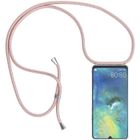 CHICHENG Collier Huawei Mate 10 Lite Coque, étui de téléphone avec Cordon - Tour de Cou Lanière en Corde - Housse SmartphoneOr Rose