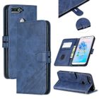 FRANCIS-R Haute Qualité Housse pour Honor 7A Housse Téléphone Protection, PU Cuir Antichoc Pochette Etui Honor 7A (5.7") Bleu