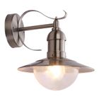 GLOBO LIGHTING Applique extérieure inox - Polycarbonate translucide