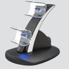 VOLY Chargeur Manettes pour PS5,Chargeur Support Station de Double Controllers Fente pour Sony Playstation 5 DualSense avec Indicateur LE