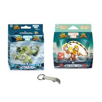 Lot King Of Tokyo 2 Monster Pack Version Française : Cybertooth + Cthulhu + 1 Décapsuleur Blumie  (Cybertooth + Cthulhu)