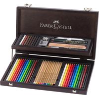Crayons couleurs - Beaux-Arts - Faber-Castell - Coffret bois