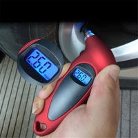Manomètre de haute précision pour voitures et vélos, 0-150 PSI rétroéclairage, surveillance numérique de la pression des pneus