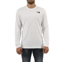 tee shirt manches longues the north face 3l3b simple blanc