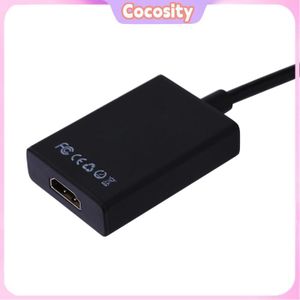 Convertisseur USB 3.0 vers HDMI femelle sans pilote, câble adaptateur