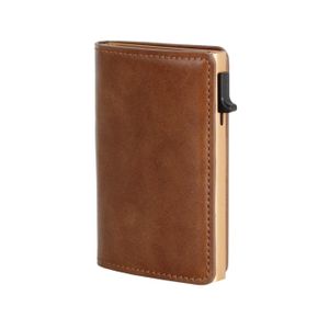 Porte-cartes à Pression Automatique - Étui Couvercle Pour Cartes De Crédit Et Monnaie, Noir, Neuf Avec étiquettes