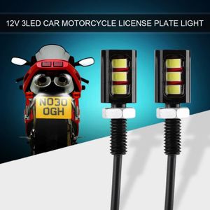 Fits HONDA CIVIC MK5 1.4i S Blanc 54-SMD DEL 12 V Number Plate Light Ampoule