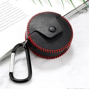 ÉTUI CASQUE AUDIO Noir Housse de protection ronde en cuir pour HUAWE