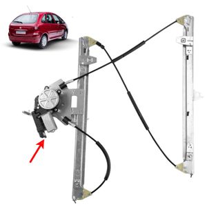 Lève-vitre électrique Avant Gauche Pour Citroën C4 Picasso 1 - Pièce D'occasion, Référence 9674032780
