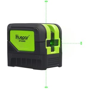 Husky Niveau laser Faisceau vert ligne transversale de 65 pieds