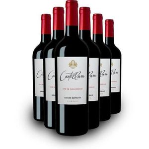 VIN ROUGE Castellum  - Vin rouge x6