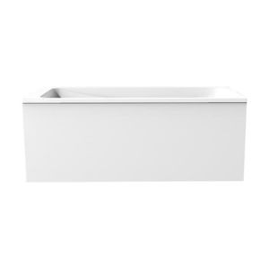 BAIGNOIRE - KIT BALNEO JACOB DELAFON Tablier frontal blanc pour baignoire rectangulaire 180 x 60 cm installation niche