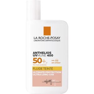 SOLAIRE CORPS VISAGE Anthelios-La Roche-Posay Anthelios Fluide Uvmune 400 Avec Parfum et Teinte Spf50+ 50 ml