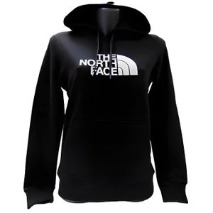 SWEATSHIRT THE NORTH FACE W DREW PEAK PULL HD FELPA CON CAPPUCCIO DONNA NF0A55ECJK31 BLACK