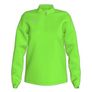 MAILLOT DE RUNNING Sweatshirt Running Femme Joma - Verde Flúor - Manches Longues - Respirant