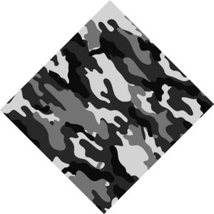 100% Coton Camouflage Motif Bandana-Army Camo Bandeau Foulard Mouchoir 
