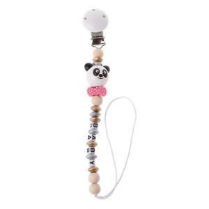 Attache T/étine Pacifier Chain Clip Nouveau-n/é Unisexe Manyo Attache Sucette B/éb/é Personnalis/é Portable Cha/îne Sucette en Coton M/élang/é- /à Imprim/é Mignonne 4 Pcs