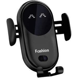 Chargeur Voiture Sans Fil Auckly 15W – Induction Rapide Qi – USB-C – Noir