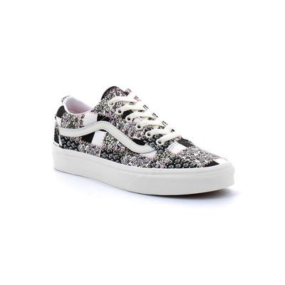 Vans femme noir paillette deals