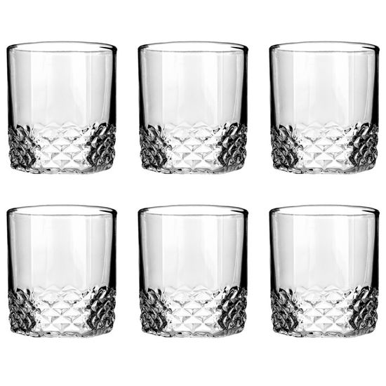 Set De 6 Verres à Bière Piedés KADAX 360ml - Verres Cocktail élégants Lave-vaisselle