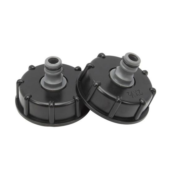 Raccord Adaptateur Cuve IBC S60x6 Vers 1/2" – Connecteur Robinet & Tuyau Arrosage – Étanchéité Parfaite